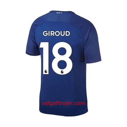 Chelsea Fodboldtrøjer Olivier Giroud 18 Hjemmebanesæt 2017/18 Kort ærmer Chelsea Fodboldtrøjer Olivier Giroud 18 Hjemmebanesæt 2017/18 Kort ærmer