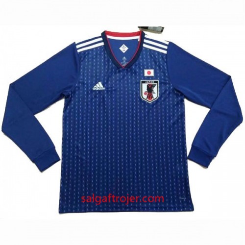 Japan Fodboldtrøjer Hjemmebanesæt VM 2018 Langærmet Japan Fodboldtrøjer Hjemmebanesæt VM 2018 Langærmet