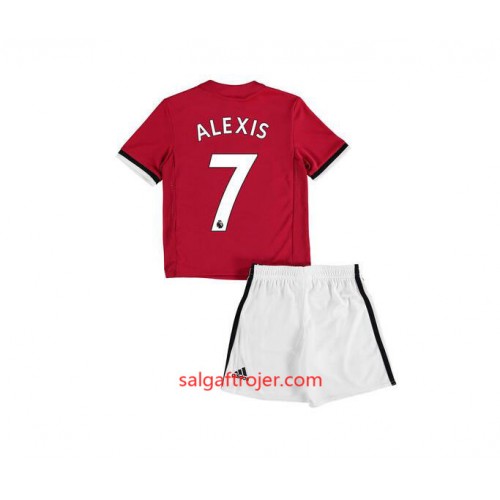 Manchester United Fodboldtrøjer Alexis Sanchez 7 Børn Hjemmebanesæt 2017/18 Kort ærmer Manchester United Fodboldtrøjer Alexis Sanchez 7 Børn Hjemmebanesæt 2017/18 Kort ærmer