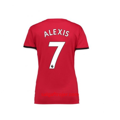 Manchester United Fodboldtrøjer Alexis Sanchez 7 Dame Udebanesæt 2017/18 Kort ærmer Manchester United Fodboldtrøjer Alexis Sanchez 7 Dame Udebanesæt 2017/18 Kort ærmer