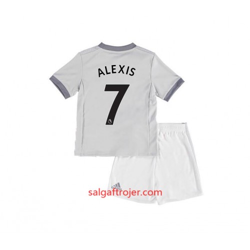 Manchester United Fodboldtrøjer Alexis Sanchez 7 3. sæt Børn 2017/18 Kort ærmer Manchester United Fodboldtrøjer Alexis Sanchez 7 3. sæt Børn 2017/18 Kort ærmer