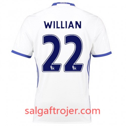 Chelsea Fodboldtrøjer WILLIAN 3. sæt 2017/18 Kort ærmer Chelsea Fodboldtrøjer WILLIAN 3. sæt 2017/18 Kort ærmer