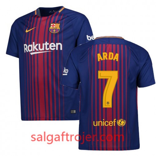 FC Barcelona Fodboldtrøjer ARDA Hjemmebanesæt 2017/18 Kort ærmer FC Barcelona Fodboldtrøjer ARDA Hjemmebanesæt 2017/18 Kort ærmer