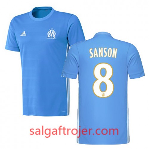 Olympique de Marseille Fodboldtrøjer Morgan Sanson Udebanesæt 2017/18 Kort ærmer Olympique de Marseille Fodboldtrøjer Morgan Sanson Udebanesæt 2017/18 Kort ærmer