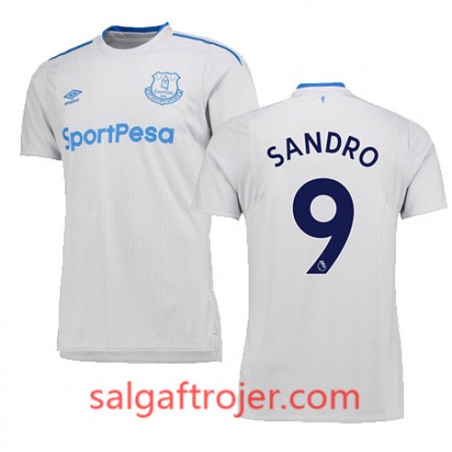 Everton Fodboldtrøjer SANDRO Udebanesæt 2017/18 Kort ærmer Everton Fodboldtrøjer SANDRO Udebanesæt 2017/18 Kort ærmer