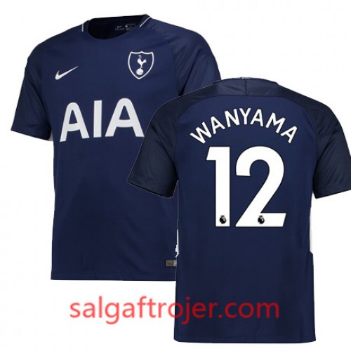 Tottenham Hotspur Fodboldtrøjer WANYAMA Udebanesæt 2017/18 Kort ærmer Tottenham Hotspur Fodboldtrøjer WANYAMA Udebanesæt 2017/18 Kort ærmer