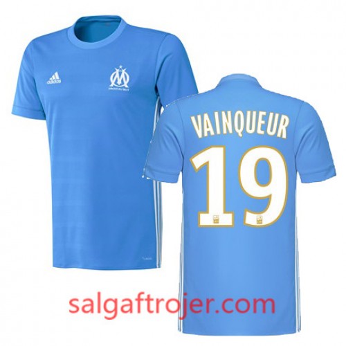 Olympique de Marseille Fodboldtrøjer WILLIAM VAINQUEUR Udebanesæt 2017/18 Kort ærmer Olympique de Marseille Fodboldtrøjer WILLIAM VAINQUEUR Udebanesæt 2017/18 Kort ærmer