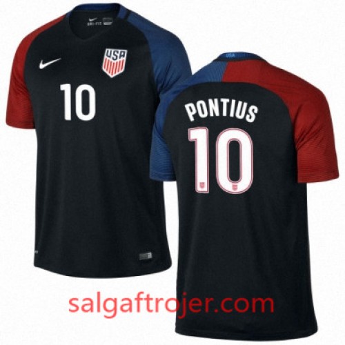 USA Fodboldtrøjer CHRISTIAN PULISIC Udebanesæt 2016/17 Kort ærmer USA Fodboldtrøjer CHRISTIAN PULISIC Udebanesæt 2016/17 Kort ærmer