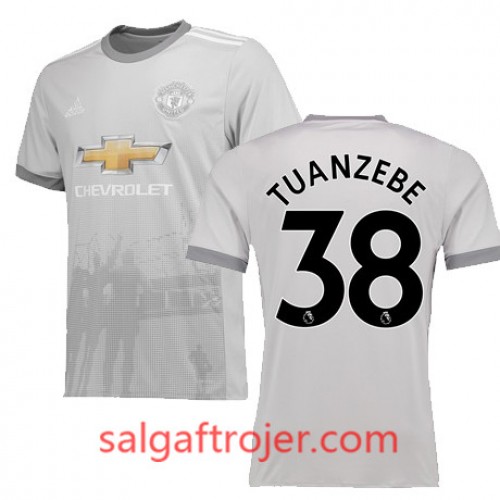 Manchester United Fodboldtrøjer TUANZEBE 3. sæt 2017/18 Kort ærmer Manchester United Fodboldtrøjer TUANZEBE 3. sæt 2017/18 Kort ærmer