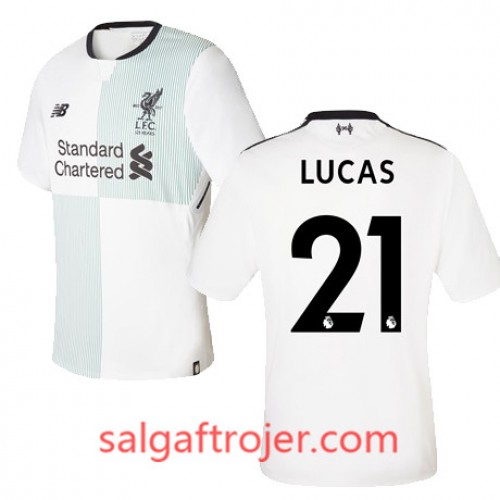 Liverpool Fodboldtrøjer LUCAS Udebanesæt 2017/18 Kort ærmer Liverpool Fodboldtrøjer LUCAS Udebanesæt 2017/18 Kort ærmer