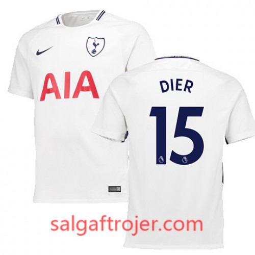 Tottenham Hotspur Fodboldtrøjer DIER Hjemmebanesæt 2017/18 Kort ærmer Tottenham Hotspur Fodboldtrøjer DIER Hjemmebanesæt 2017/18 Kort ærmer