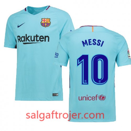 FC Barcelona Fodboldtrøjer MESSI Udebanesæt 2017/18 Kort ærmer FC Barcelona Fodboldtrøjer MESSI Udebanesæt 2017/18 Kort ærmer