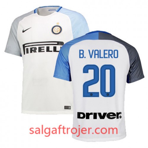 Internazionale Milano Fodboldtrøjer BORJA VALERO Udebanesæt 2017/18 Kort ærmer Internazionale Milano Fodboldtrøjer BORJA VALERO Udebanesæt 2017/18 Kort ærmer