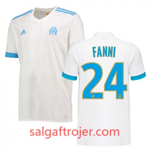 Olympique de Marseille Fodboldtrøjer ROD FANNI Hjemmebanesæt 2017/18 Kort ærmer Olympique de Marseille Fodboldtrøjer ROD FANNI Hjemmebanesæt 2017/18 Kort ærmer