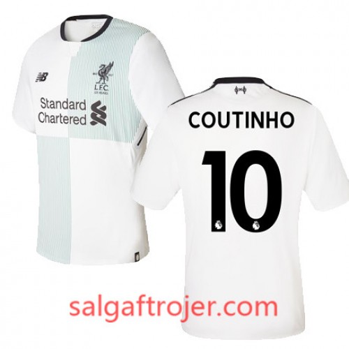 Liverpool Fodboldtrøjer COUTINHO Udebanesæt 2017/18 Kort ærmer Liverpool Fodboldtrøjer COUTINHO Udebanesæt 2017/18 Kort ærmer