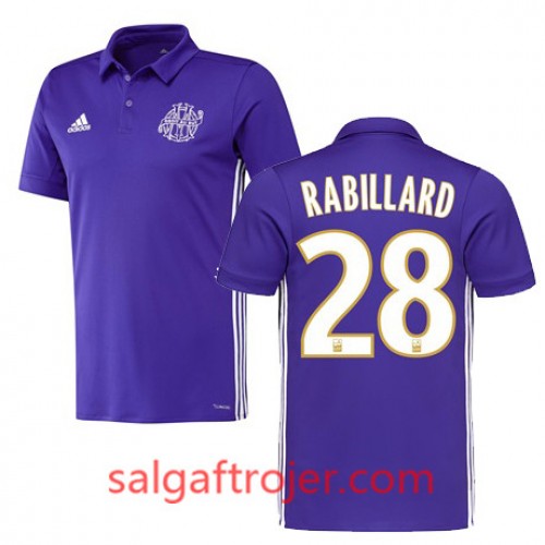 Olympique de Marseille Fodboldtrøjer ANTOINE RABILLARD 3. sæt 2017/18 Kort ærmer Olympique de Marseille Fodboldtrøjer ANTOINE RABILLARD 3. sæt 2017/18 Kort ærmer