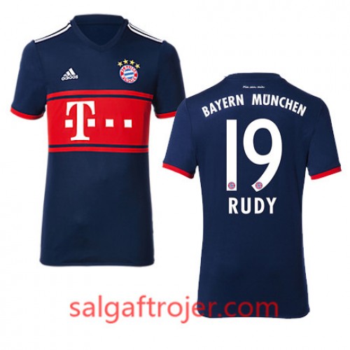 FC Bayern München Fodboldtrøjer RUDY Udebanesæt 2017/18 Kort ærmer FC Bayern München Fodboldtrøjer RUDY Udebanesæt 2017/18 Kort ærmer