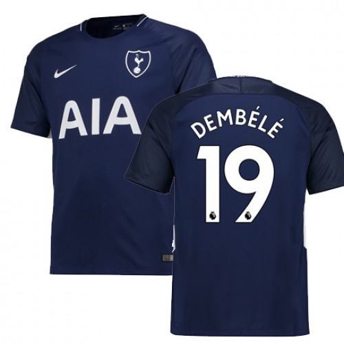 Tottenham Hotspur Fodboldtrøjer DEMBELE Udebanesæt 2017/18 Kort ærmer Tottenham Hotspur Fodboldtrøjer DEMBELE Udebanesæt 2017/18 Kort ærmer