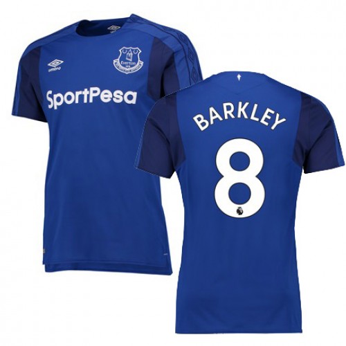Everton Fodboldtrøjer BARKLEY Hjemmebanesæt 2017/18 Kort ærmer Everton Fodboldtrøjer BARKLEY Hjemmebanesæt 2017/18 Kort ærmer