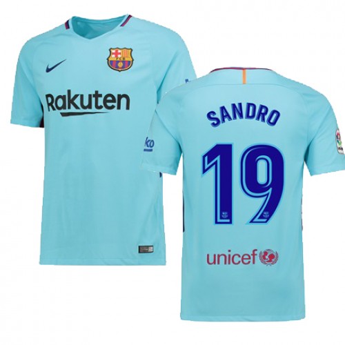 FC Barcelona Fodboldtrøjer DIGNE Udebanesæt 2017/18 Kort ærmer FC Barcelona Fodboldtrøjer DIGNE Udebanesæt 2017/18 Kort ærmer