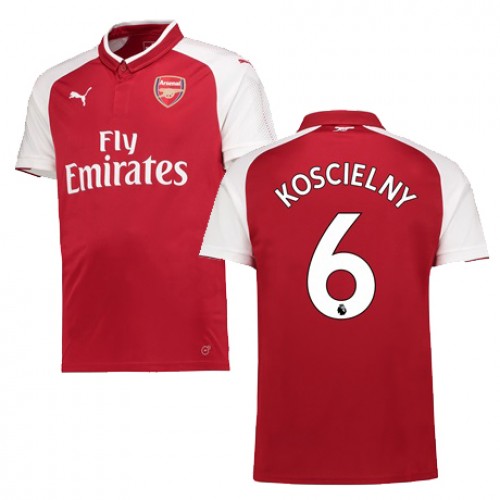 Arsenal Fodboldtrøjer KOSCIELNY Hjemmebanesæt 2017/18 Kort ærmer Arsenal Fodboldtrøjer KOSCIELNY Hjemmebanesæt 2017/18 Kort ærmer