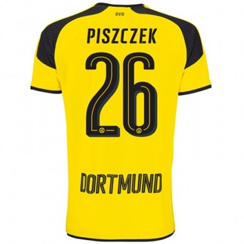 Borussia Dortmund Fodboldtrøjer PISZCZEK 3. sæt 2017/18 Kort ærmer Borussia Dortmund Fodboldtrøjer PISZCZEK 3. sæt 2017/18 Kort ærmer