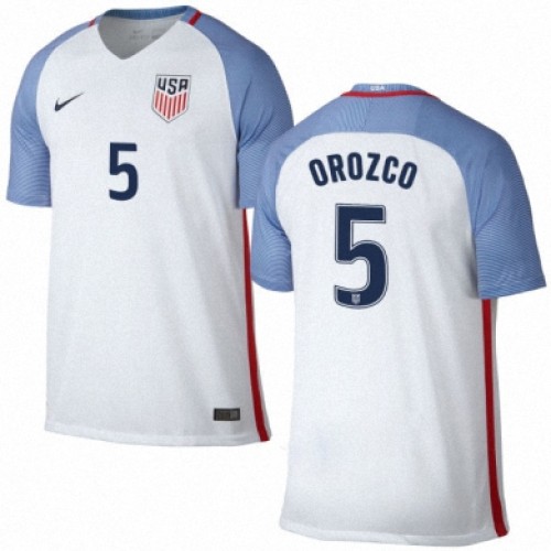 USA Fodboldtrøjer MICHAEL OROZCO Hjemmebanesæt 2016/17 Kort ærmer USA Fodboldtrøjer MICHAEL OROZCO Hjemmebanesæt 2016/17 Kort ærmer