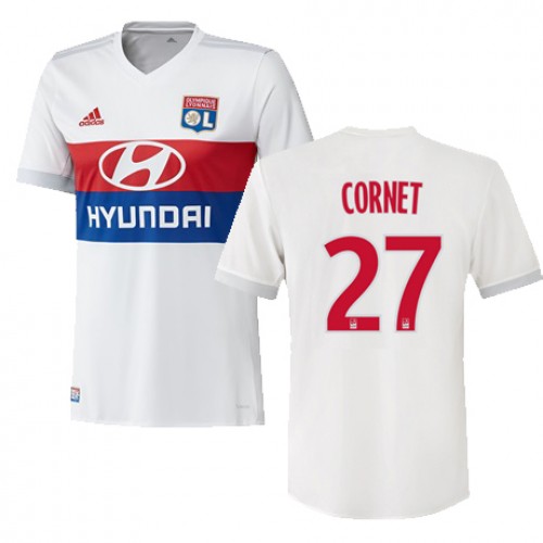 Olympique Lyon Fodboldtrøjer MAXWEL CORNET Hjemmebanesæt 2017/18 Kort ærmer Olympique Lyon Fodboldtrøjer MAXWEL CORNET Hjemmebanesæt 2017/18 Kort ærmer