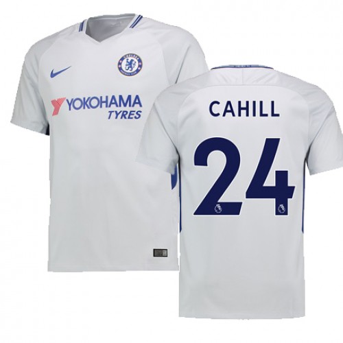 Chelsea Fodboldtrøjer CAHILL Udebanesæt 2017/18 Kort ærmer Chelsea Fodboldtrøjer CAHILL Udebanesæt 2017/18 Kort ærmer