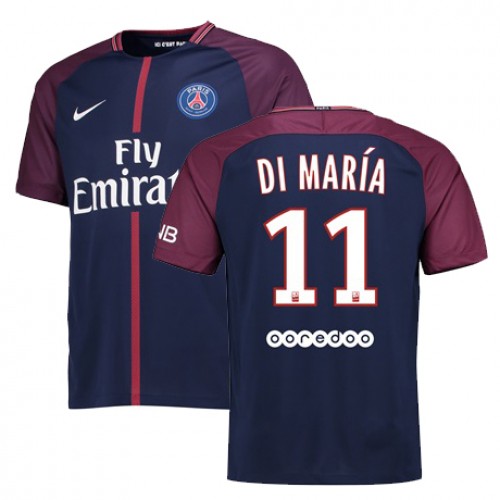 Paris Saint-Germain Fodboldtrøjer ANGEL DI MARIA Hjemmebanesæt 2017/18 Kort ærmer Paris Saint-Germain Fodboldtrøjer ANGEL DI MARIA Hjemmebanesæt 2017/18 Kort ærmer