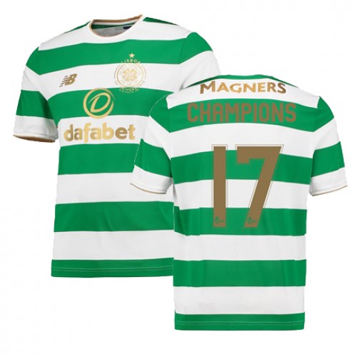 Celtic FC Fodboldtrøjer RYAN CHRISTIE Hjemmebanesæt 2017/18 Kort ærmer Celtic FC Fodboldtrøjer RYAN CHRISTIE Hjemmebanesæt 2017/18 Kort ærmer