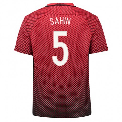 Tyrkiet Fodboldtrøjer NURI SAHIN Hjemmebanesæt Euro 2016 Kort ærmer Tyrkiet Fodboldtrøjer NURI SAHIN Hjemmebanesæt Euro 2016 Kort ærmer