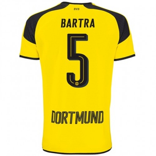 Borussia Dortmund Fodboldtrøjer BARTRA 3. sæt 2017/18 Kort ærmer Borussia Dortmund Fodboldtrøjer BARTRA 3. sæt 2017/18 Kort ærmer