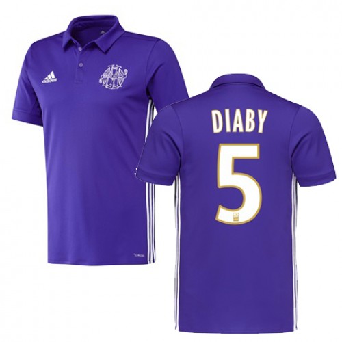 Olympique de Marseille Fodboldtrøjer ABOU DIABY 3. sæt 2017/18 Kort ærmer Olympique de Marseille Fodboldtrøjer ABOU DIABY 3. sæt 2017/18 Kort ærmer