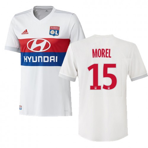Olympique Lyon Fodboldtrøjer JEREMY MOREL Hjemmebanesæt 2017/18 Kort ærmer Olympique Lyon Fodboldtrøjer JEREMY MOREL Hjemmebanesæt 2017/18 Kort ærmer