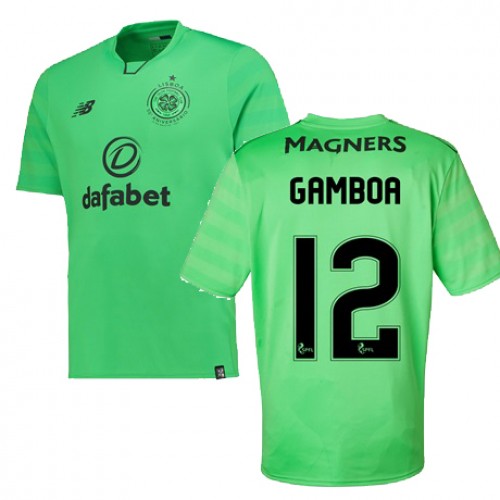 Celtic FC Fodboldtrøjer CRISTIAN GAMBOA 3. sæt 2017/18 Kort ærmer Celtic FC Fodboldtrøjer CRISTIAN GAMBOA 3. sæt 2017/18 Kort ærmer