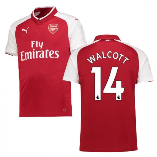 Arsenal Fodboldtrøjer WALCOTT Hjemmebanesæt 2017/18 Kort ærmer Arsenal Fodboldtrøjer WALCOTT Hjemmebanesæt 2017/18 Kort ærmer