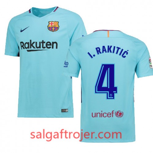 FC Barcelona Fodboldtrøjer I RAKITIC Udebanesæt 2017/18 Kort ærmer FC Barcelona Fodboldtrøjer I RAKITIC Udebanesæt 2017/18 Kort ærmer