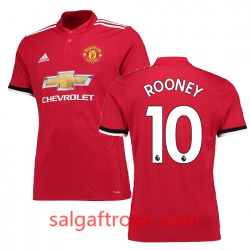 Manchester United Fodboldtrøjer ROONEY Hjemmebanesæt 2017/18 Kort ærmer Manchester United Fodboldtrøjer ROONEY Hjemmebanesæt 2017/18 Kort ærmer