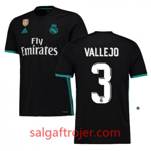 Real Madrid Fodboldtrøjer JESUS VALLEJO Udebanesæt 2017/18 Kort ærmer Real Madrid Fodboldtrøjer JESUS VALLEJO Udebanesæt 2017/18 Kort ærmer