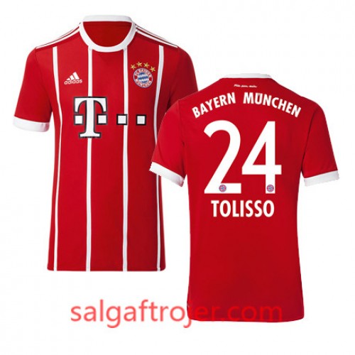 FC Bayern München Fodboldtrøjer TOLISSO Hjemmebanesæt 2017/18 Kort ærmer FC Bayern München Fodboldtrøjer TOLISSO Hjemmebanesæt 2017/18 Kort ærmer