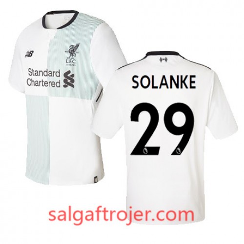 Liverpool Fodboldtrøjer SOLANKE Udebanesæt 2017/18 Kort ærmer Liverpool Fodboldtrøjer SOLANKE Udebanesæt 2017/18 Kort ærmer