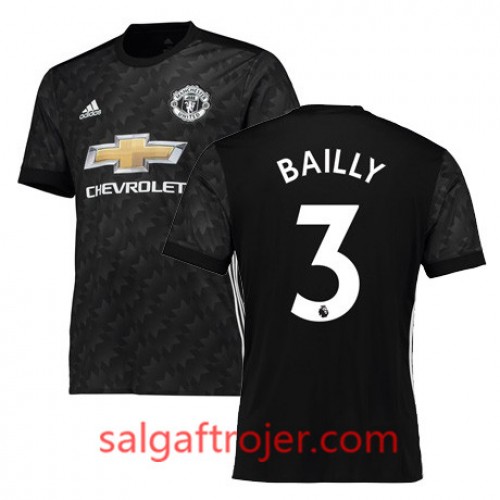 Manchester United Fodboldtrøjer BAILLY Udebanesæt 2017/18 Kort ærmer Manchester United Fodboldtrøjer BAILLY Udebanesæt 2017/18 Kort ærmer
