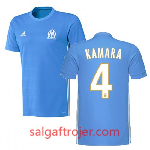 Olympique de Marseille Fodboldtrøjer KAMARA Udebanesæt 2017/18 Kort ærmer Olympique de Marseille Fodboldtrøjer KAMARA Udebanesæt 2017/18 Kort ærmer