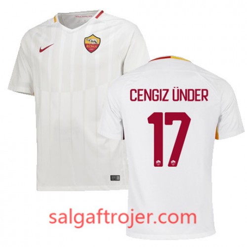 A.S. Roma Fodboldtrøjer CENGIZ UNDER Udebanesæt 2017/18 Kort ærmer A.S. Roma Fodboldtrøjer CENGIZ UNDER Udebanesæt 2017/18 Kort ærmer