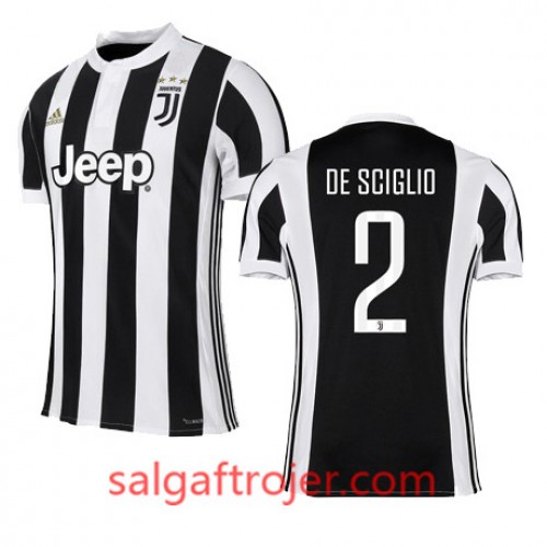 Juventus Fodboldtrøjer DE SCIGLIO Hjemmebanesæt 2017/18 Kort ærmer Juventus Fodboldtrøjer DE SCIGLIO Hjemmebanesæt 2017/18 Kort ærmer