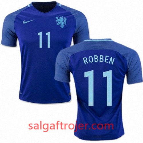 Holland Fodboldtrøjer ARJEN ROBBEN Udebanesæt 2016/17 Kort ærmer Holland Fodboldtrøjer ARJEN ROBBEN Udebanesæt 2016/17 Kort ærmer