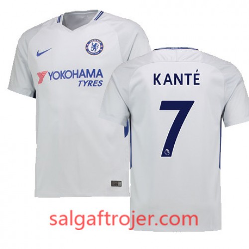 Chelsea Fodboldtrøjer KANTE Udebanesæt 2017/18 Kort ærmer Chelsea Fodboldtrøjer KANTE Udebanesæt 2017/18 Kort ærmer