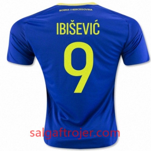 Bosnien-Hercegovina Fodboldtrøjer IBISEVIC Hjemmebanesæt 2016/17 Kort ærmer Bosnien-Hercegovina Fodboldtrøjer IBISEVIC Hjemmebanesæt 2016/17 Kort ærmer