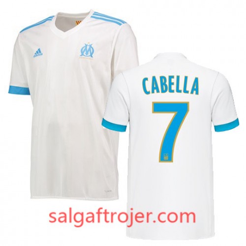 Olympique de Marseille Fodboldtrøjer REMY CABELLA Hjemmebanesæt 2017/18 Kort ærmer Olympique de Marseille Fodboldtrøjer REMY CABELLA Hjemmebanesæt 2017/18 Kort ærmer